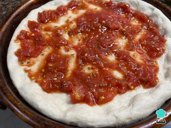 Receta de Pizza porteña - Paso 4