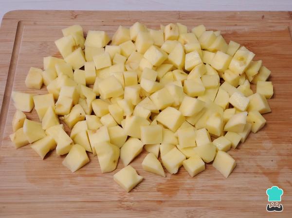 Receta de Ensalada navideña peruana - Paso 1