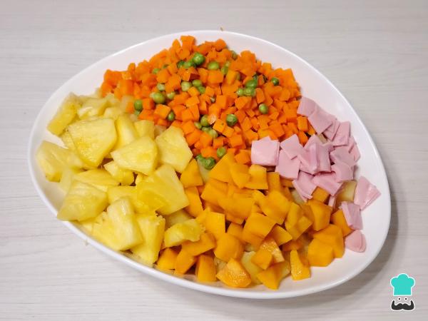 Receta de Ensalada navideña peruana - Paso 11