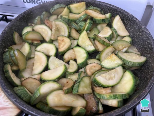 Receta de Tortilla de zucchini - Paso 2