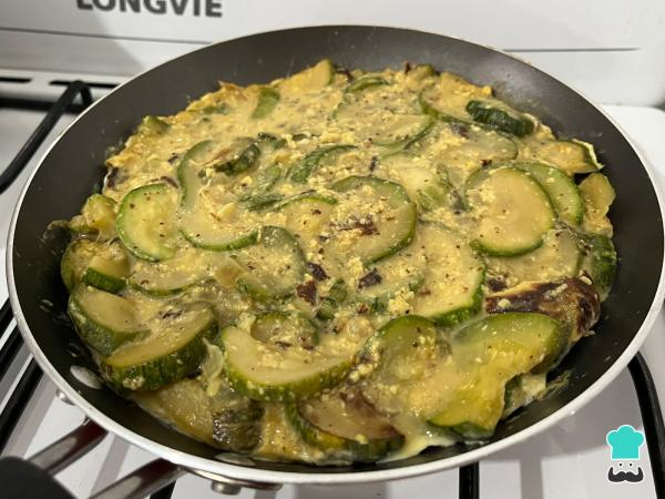 Receta de Tortilla de zucchini - Paso 4