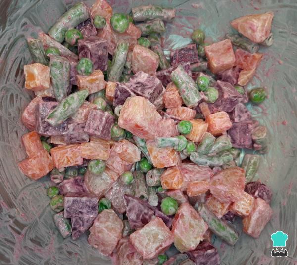 Receta de Ensalada rusa peruana - Paso 10