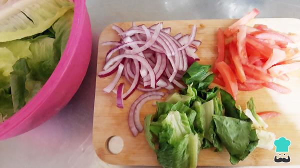 Receta de Ensalada de pollo y papa - Paso 2