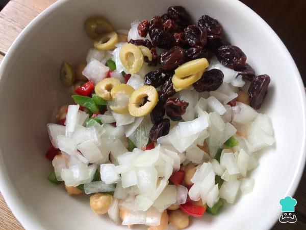 Receta de Ensalada de garbanzos marroquí - Paso 4