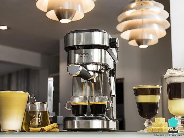 Mejores cafeteras automáticas calidad precio - Cecotec Cafetera Espress Cafelizzia 790 Steel