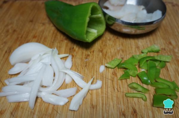 Receta de Ensalada de garbanzos con bacalao - Paso 2