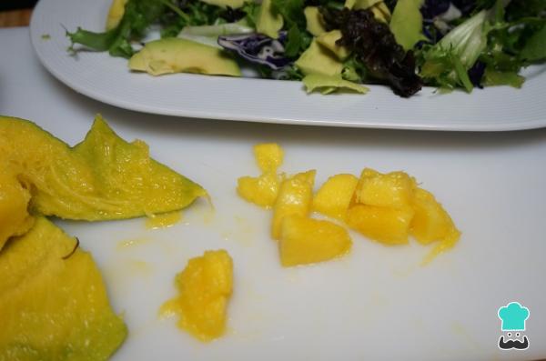 Receta de Ensalada de aguacate y mango - Paso 2