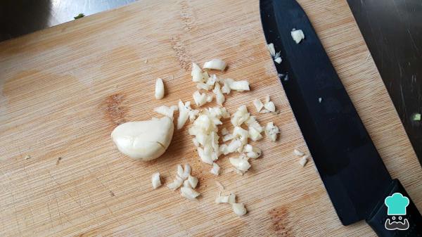 Receta de Repollitos de Bruselas salteados - Paso 2