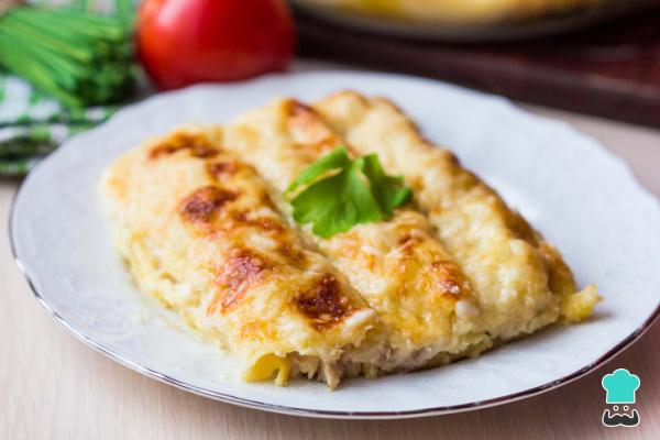 Relleno para canelones - 10 recetas fáciles - Relleno para canelones de pollo