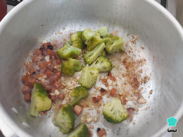 Receta de Espaguetis con brócoli - Paso 4