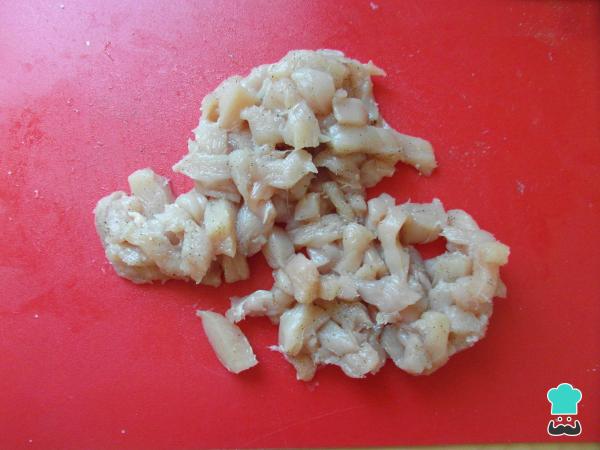 Receta de Pasta con pollo, brócoli y queso - Paso 1