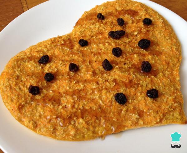 Tartas sin azúcar - Tarta de zanahoria y avena saludable