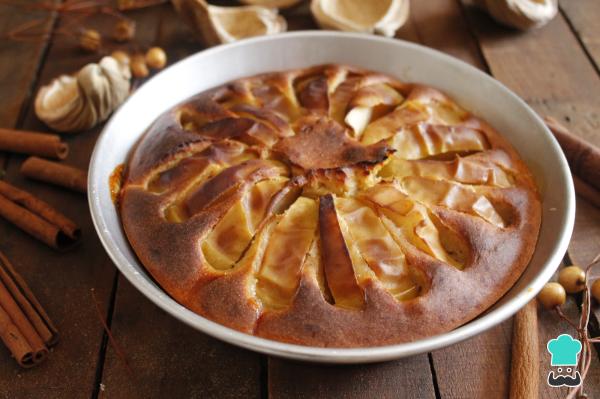 Tartas sin azúcar - Tarta de manzana saludable