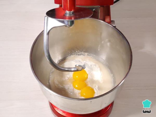 Receta de King Kong dulce - Paso 1