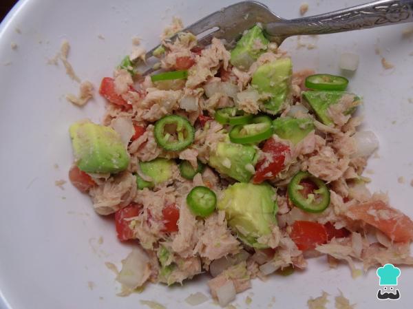 Receta de Ensalada de atún a la mexicana - Paso 3