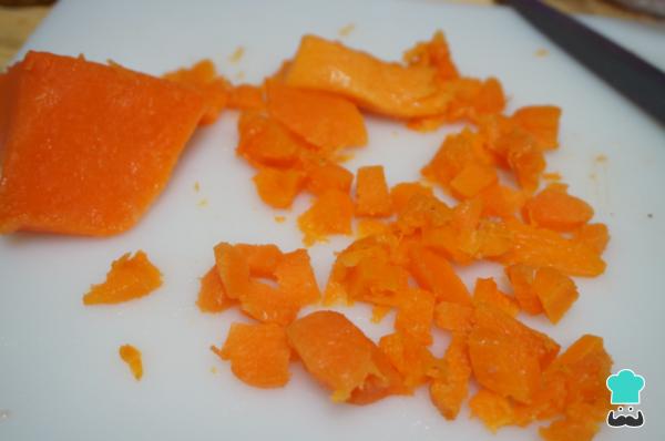 Receta de Pastel de pollo y calabaza - Paso 2