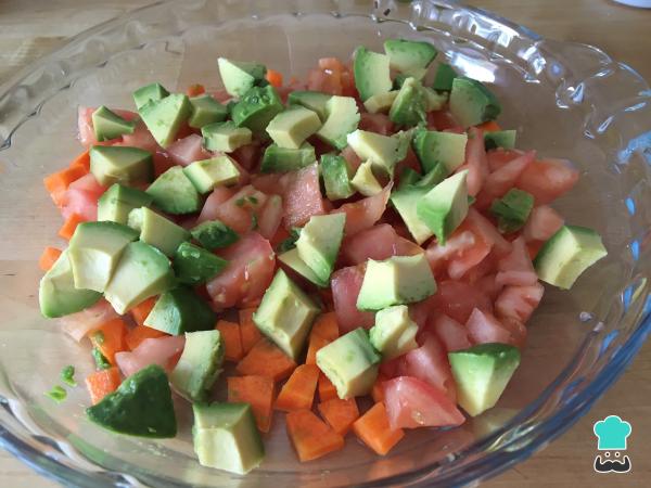 Receta de Ensalada con pasta y pollo - Paso 5