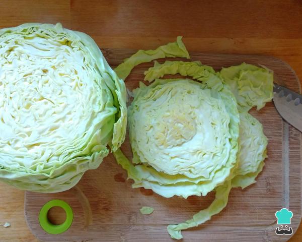 Receta de Repollo al horno - Paso 1