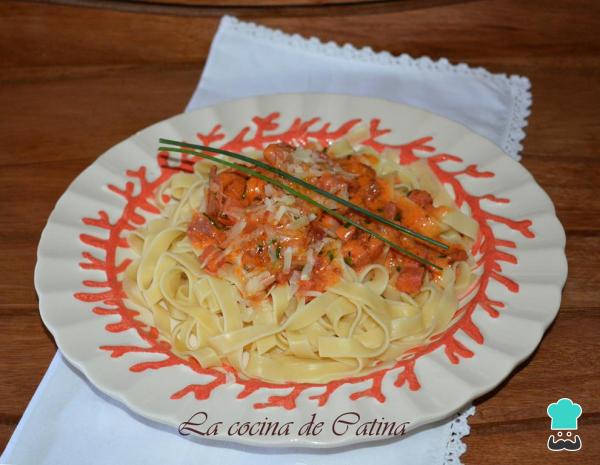 Receta de Pasta con carnes frías - Paso 3