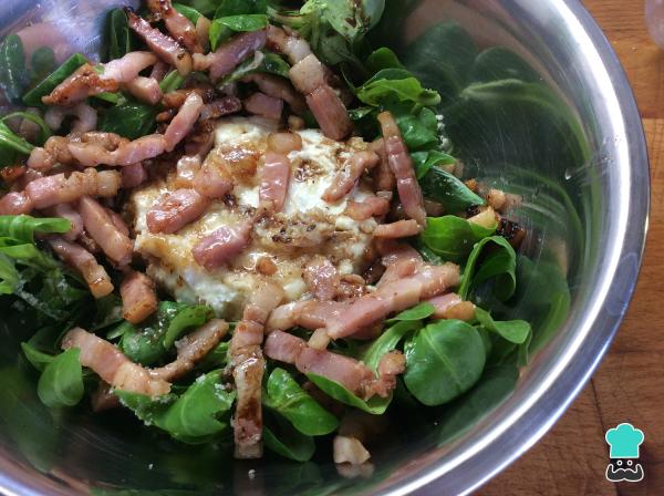 Receta de Ensalada con canónigos y queso de cabra - Paso 5