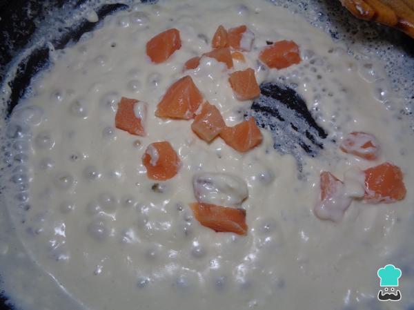 Receta de Pasta con salmón ahumado y queso Philadelphia - Paso 5