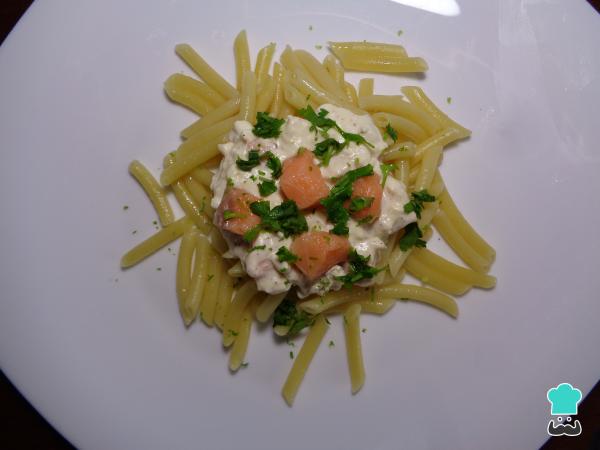Receta de Pasta con salmón ahumado y queso Philadelphia - Paso 6