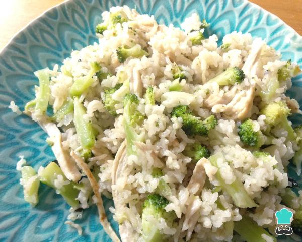 Receta de Arroz con brócoli y pollo - Paso 6