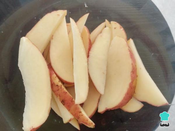 Receta de Patatas deluxe al horno - Paso 1
