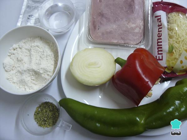 Receta de Pizza en forma de corazón - Paso 1