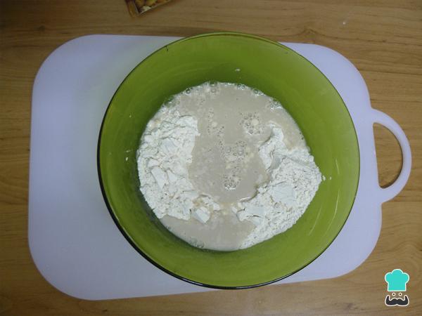 Receta de Pizza en forma de corazón - Paso 4