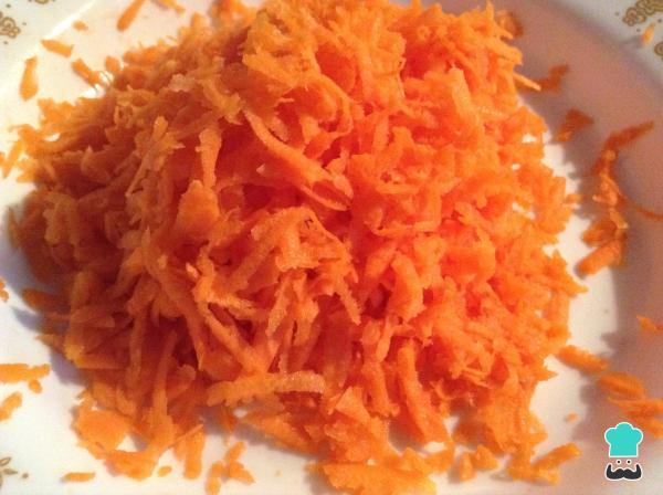 Receta de Ensalada de zanahoria navideña - Paso 2