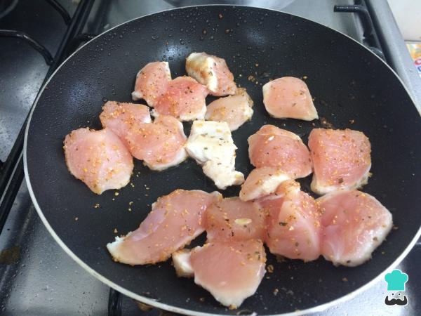 Receta de Ensalada de arroz con pollo - Paso 4
