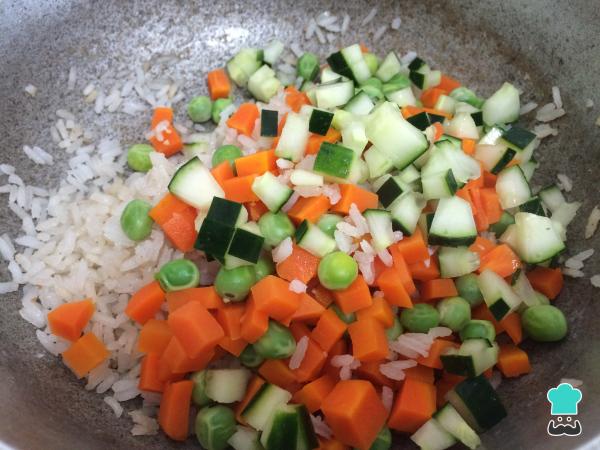 Receta de Ensalada de arroz con pollo - Paso 3