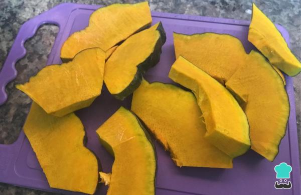 Receta de Calabaza al horno con canela - Paso 2
