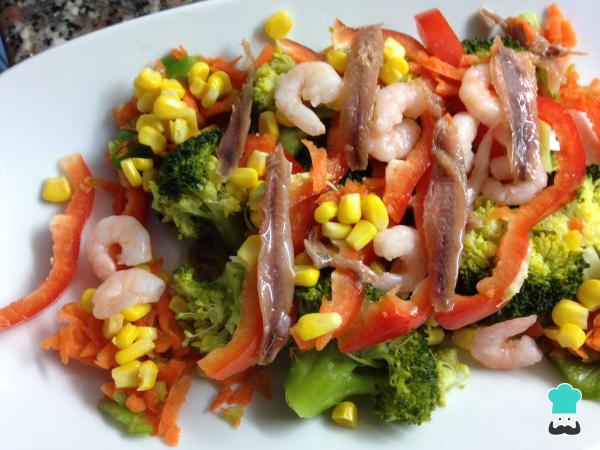 Receta de Ensalada de invierno baja en calorías - Paso 5