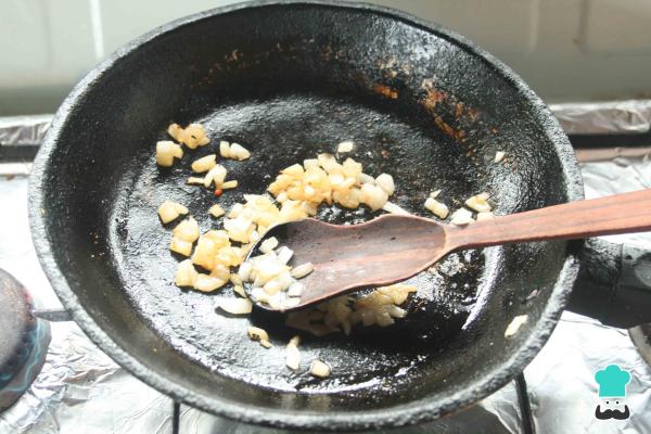 Receta de Pira de berenjena - Paso 4