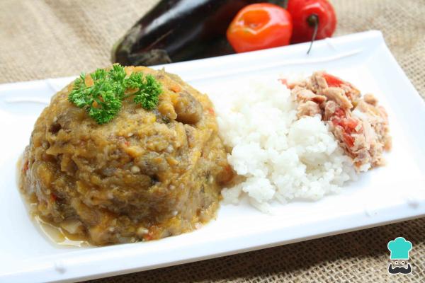 Receta de Pira de berenjena - Paso 7
