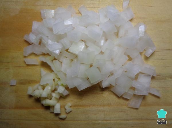 Receta de Tallarines con camarones y champiñones - Paso 4