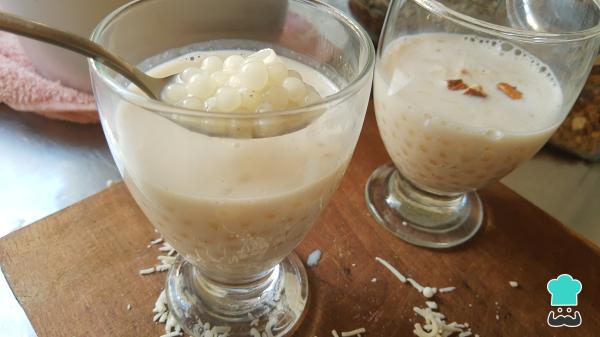 Receta de Tapioca con leche de coco - Paso 5
