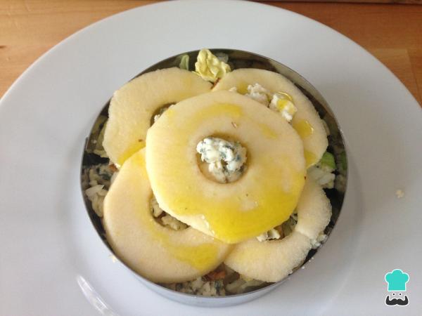Receta de Ensalada de roquefort y manzana - Paso 6