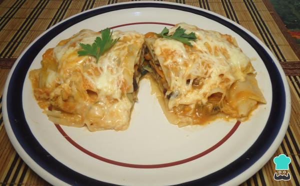Receta de Lasaña mexicana vegetariana - Paso 17