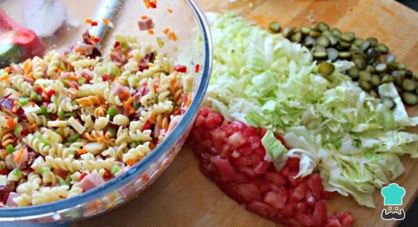 Receta de Ensalada de verano con pasta - Paso 4