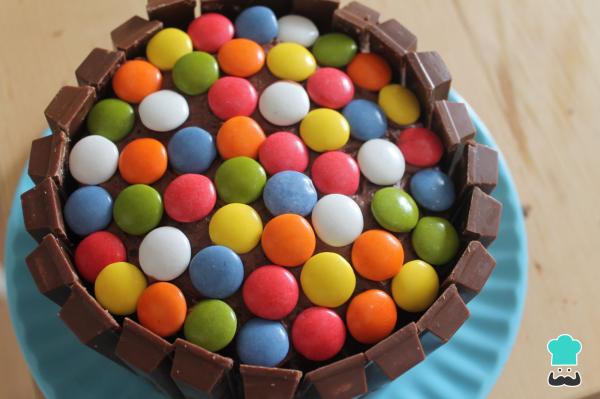 Receta de Tarta de Kit Kat - Paso 15