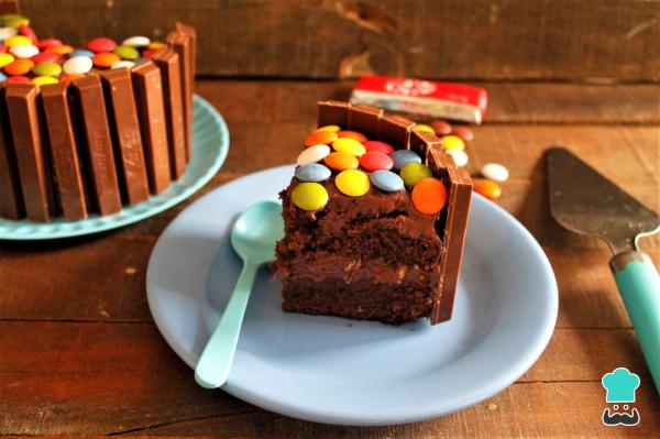 Receta de Tarta de Kit Kat - Paso 16