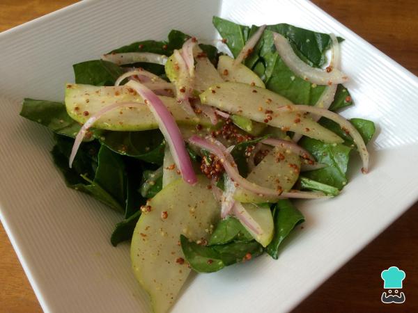 Receta de Ensalada de espinaca y pera - Paso 5