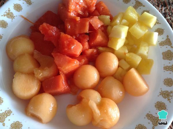 Receta de Ensalada de frutas colombiana - Paso 2