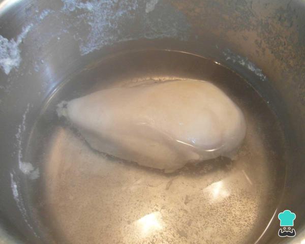 Receta de Lasaña de berenjena y pollo light - Paso 1