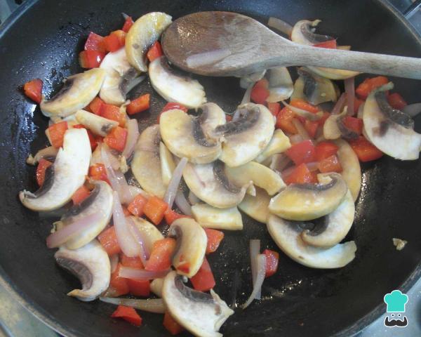 Receta de Lasaña de berenjena y pollo light - Paso 4