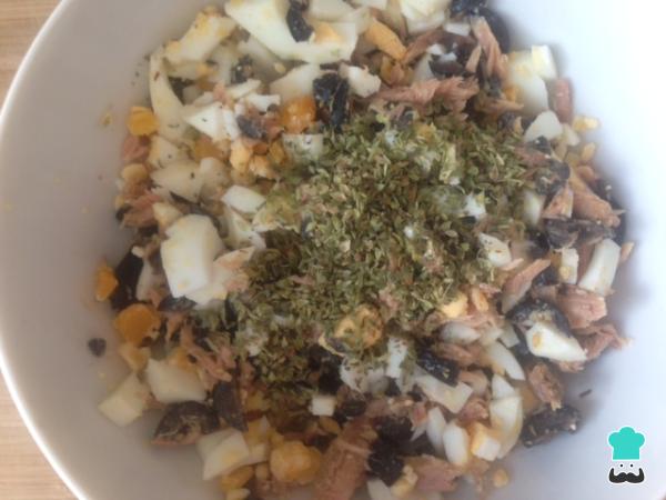 Receta de Lasaña de atún y huevo - Paso 4