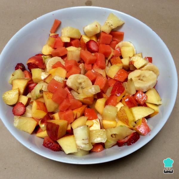 Receta de Ensalada de frutas con queso - Paso 3